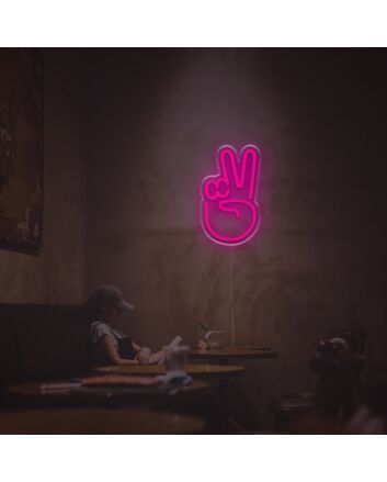 Yeah Gesture LED Neon Sign