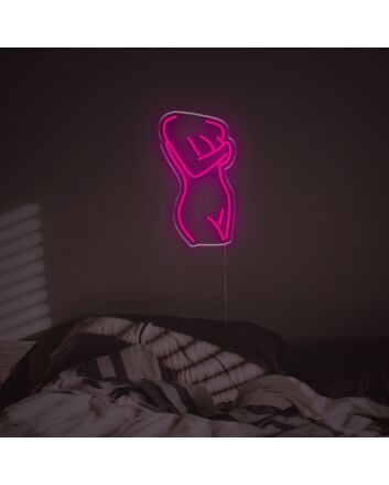 Lady Body LED Neon Sign