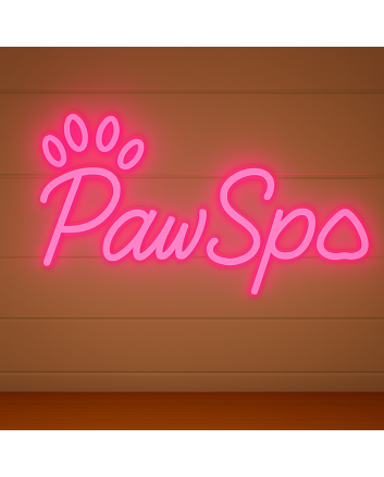 Paw Spa Neon Sign