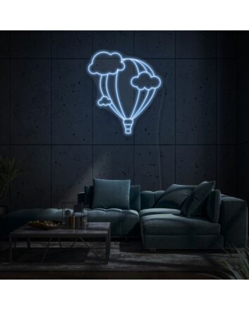 Balloon in the sky LED neon sign