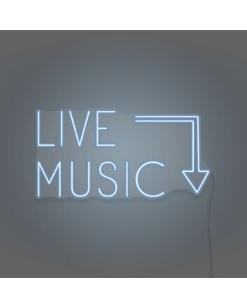 Customize Live Music LED Neon Sign