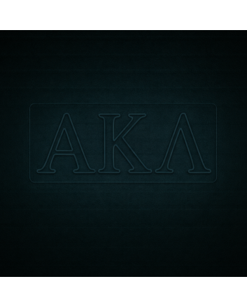Alpha Kappa Lambda ΑΚΛ LED Neon Sign Celebrating Brotherhood and Character