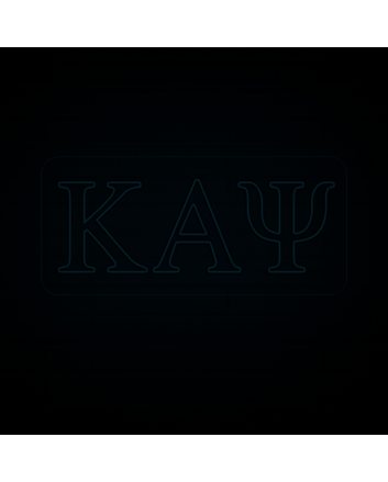 Kappa Alpha Psi ΚΑΨ LED Neon Sign Celebrating Brotherhood and Excellence