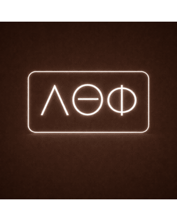 Lambda Theta Phi ΛΘΦ LED Neon Sign Celebrating Brotherhood and Unity