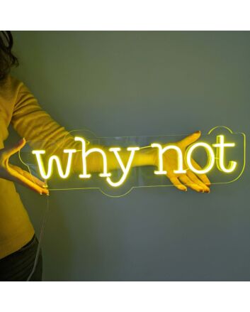 Why Not LED Neon Sign
