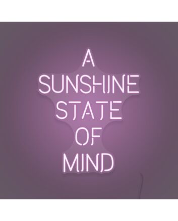 A Sunshine State of Mind LED Sign