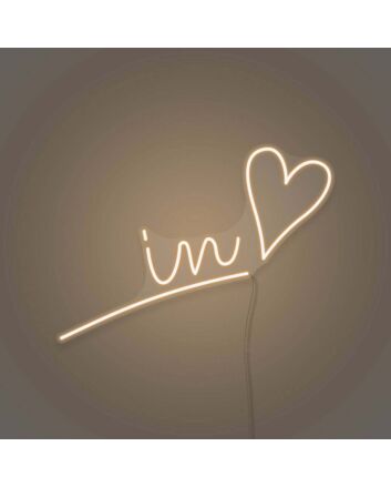 In Love LED Neon Sign