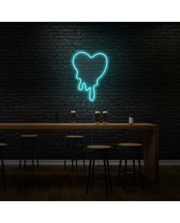 Melting Heart Custom Neon Lights