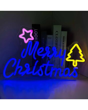Merry Christmas Neon Sign