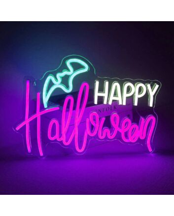 Happy Halloween Neon Sign