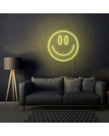 Smile Emoji LED Neon Sign