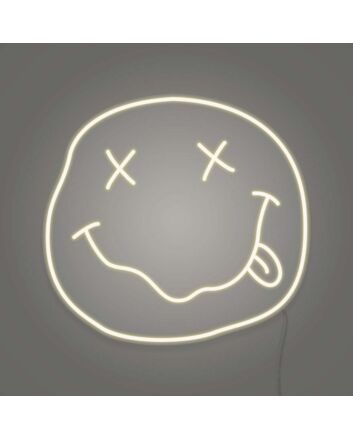 Knocked Out Emoji LED Neon Sign