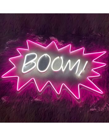 BoomBoomBoom Decorative Neon Sign