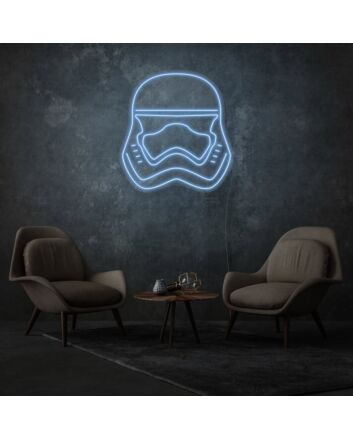 Stormtrooper's Head LED Neon Sign