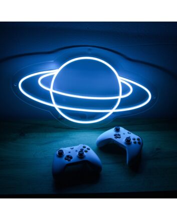 Saturn LED Neon Sign