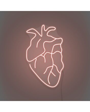 Realistic Heart LED Neon Sign