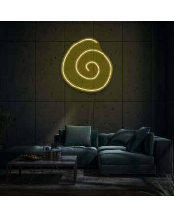 Spiral LED Neon Sign