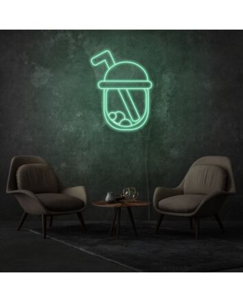 Cocktail Cup Neon Celebration and Cheers