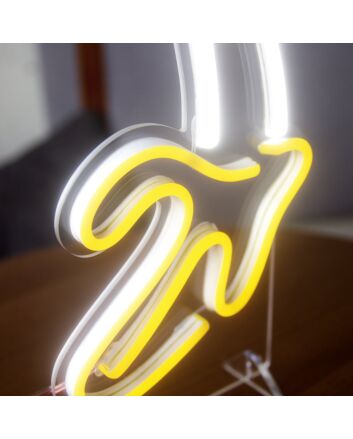 Banana Neon Playful and Tropical Flavor