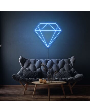 Gemstone Neon Light Sparkling Jewel-like Radiance