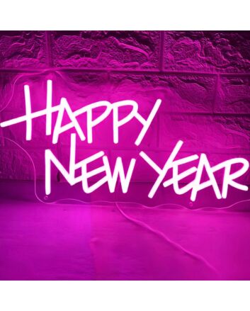 Festive Happy New Year Neon
