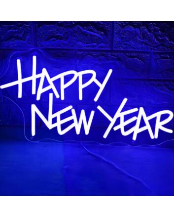 Festive Happy New Year Neon