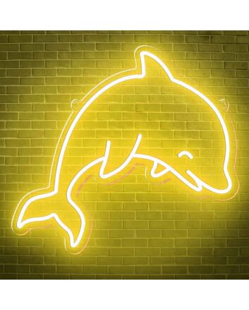 Cute Dolphin Neon Sign