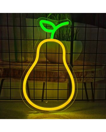 Sweet and Juicy Pear Neon Sign