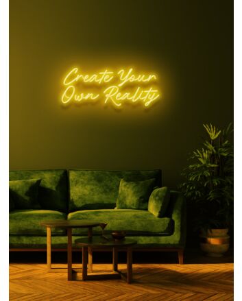 Create your own path Neon Light for Personal Journey and Creativity