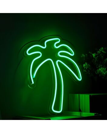 Palm Neon Tropical Escape in Radiant Light