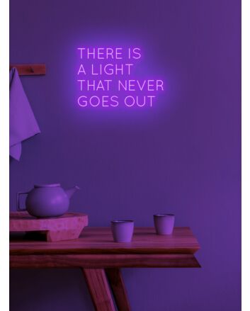 There is a light... Neon Beacon of Hope and Positivity