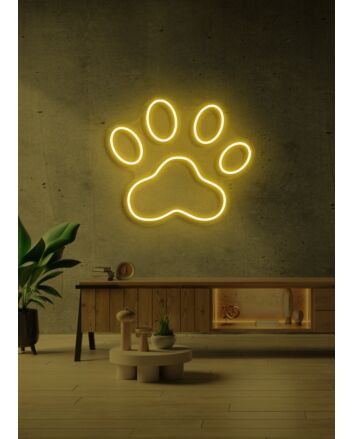 Paw Adorable Neon for Pet Lovers and Animal Enthusiasts