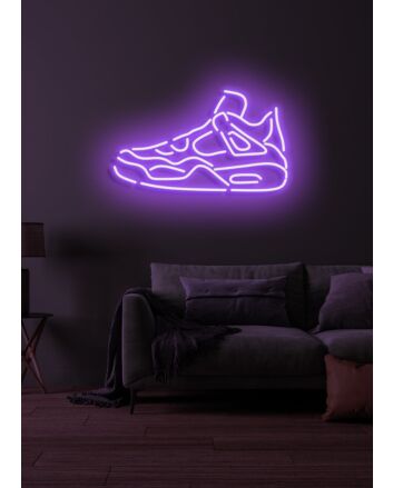 Sneaker Stylish Neon Tribute to Sneaker Culture