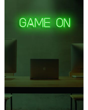 Game on Neon Ready for Challenge and Excitement