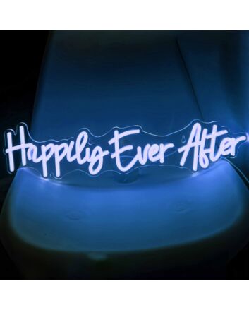 Happily Ever After Neon Illuminating Fairy Tale Endings