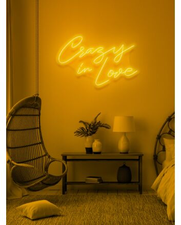 Crazy In Love Neon Showcase of Passionate Love