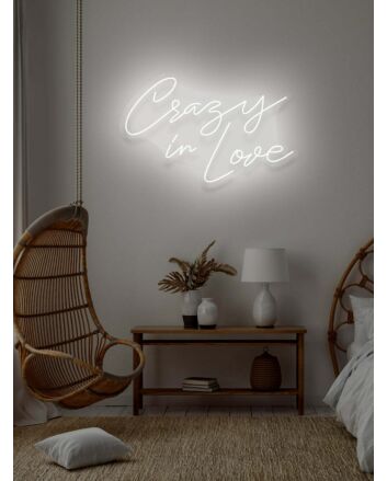 Crazy In Love Neon Showcase of Passionate Love
