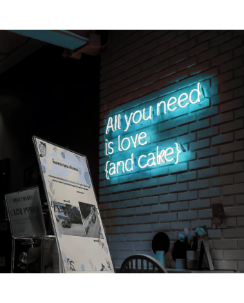 All you need is love and a piece of cake