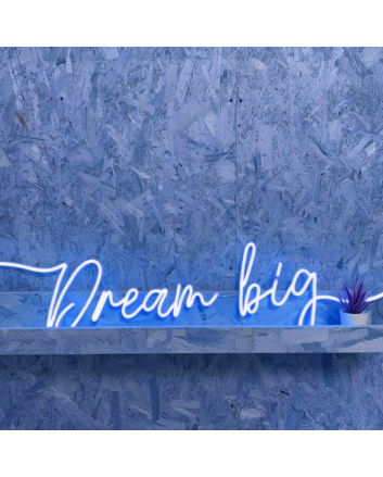 Dreaming  Big Neon Dreamscape for Visionaries