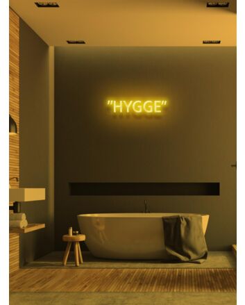 Hygge Neon Comfort and Coziness