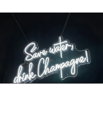 Save Water Neon Twist for Conservation