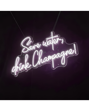 Save Water Neon Twist for Conservation