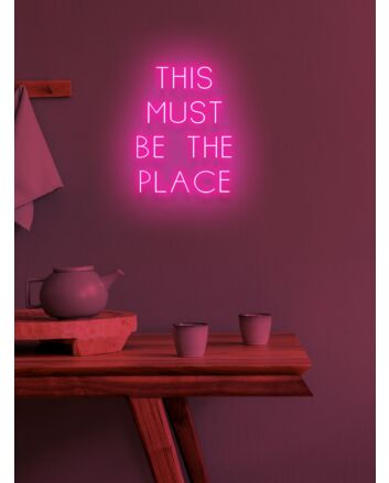 This must be the place Neon Confirmation of Belonging