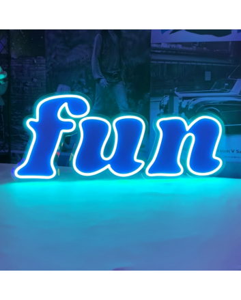 &quot;fun&quot; Neon Sign