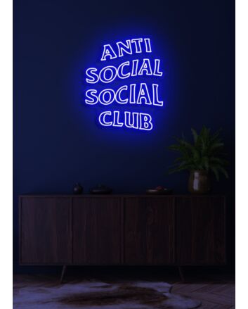 Anti Social Social Club Highlight Individuality with Distinctive Neon