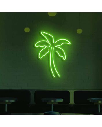 Palm Neon Oasis of Tropical Dreams