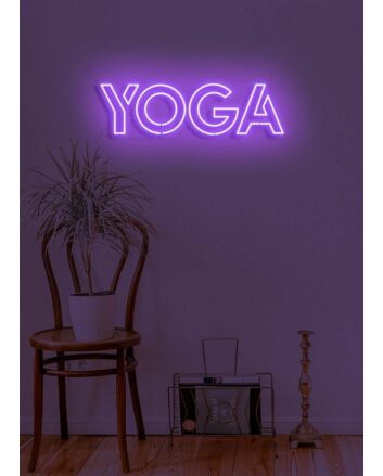 Yoga Calming Neon Light for Serene Practice
