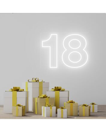 18 Celebrating Milestone Birthdays with Vibrant Neon