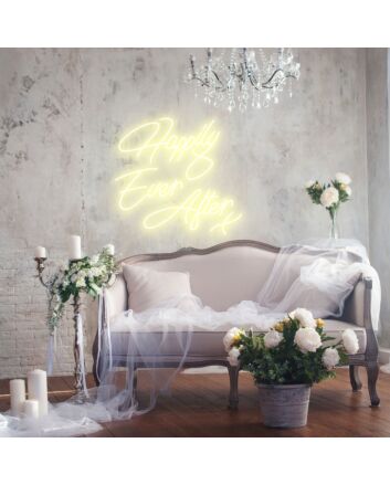 Happily Ever After Fairy Tale Glow in Neon