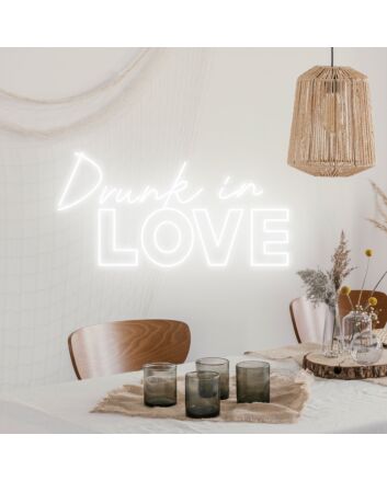 Drunk In Love Celebratory Neon for Wedded Bliss